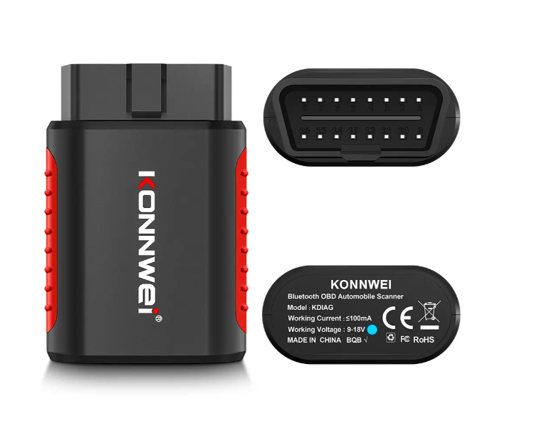Автосканер Konnwei KDIAG OBD2 диагностическое устройство для автомобилей с поддержкой OBD2 СК5871 фото