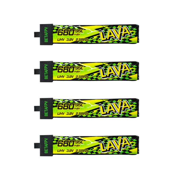 Аккумулятор LAVA II 1S 680mAh LiHV 95C Z-Folding увеличенная ёмкость максимальная мощность для FPV дронов LV680 фото