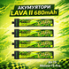 Аккумулятор LAVA II 1S 680mAh LiHV 95C Z-Folding увеличенная ёмкость максимальная мощность для FPV дронов LV680 фото 1